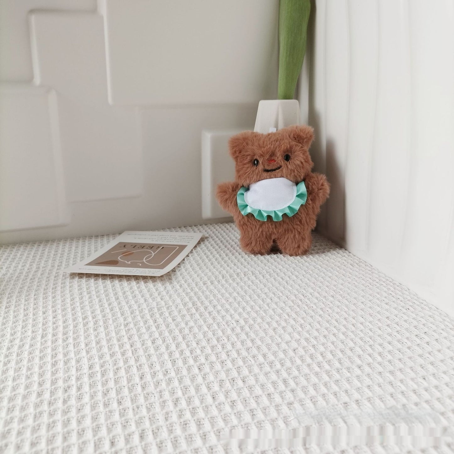 Butter Bear Plush Key Chain