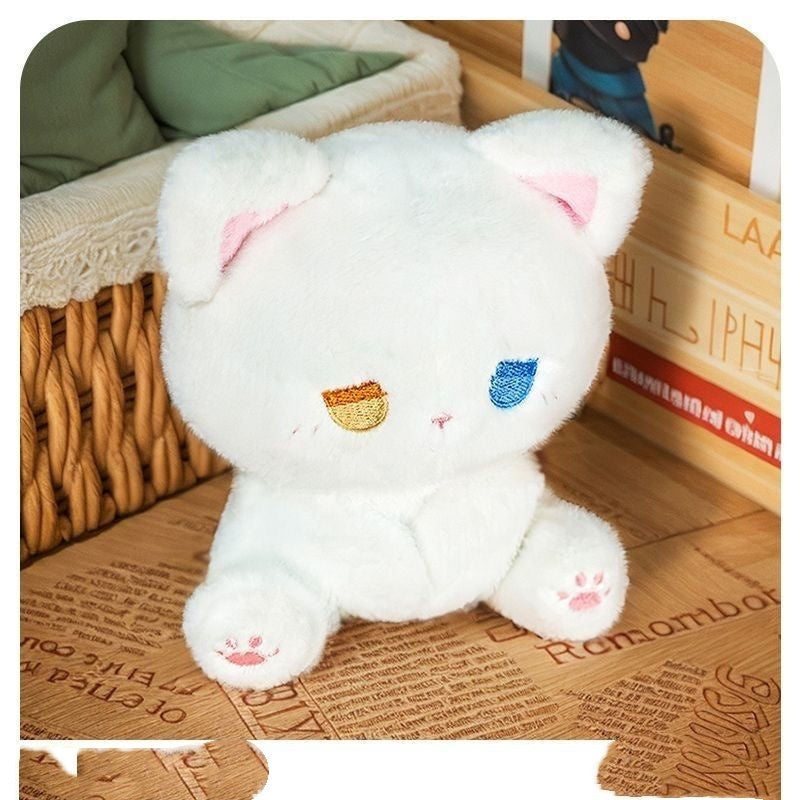 Cute Sleepy Kitten Plush