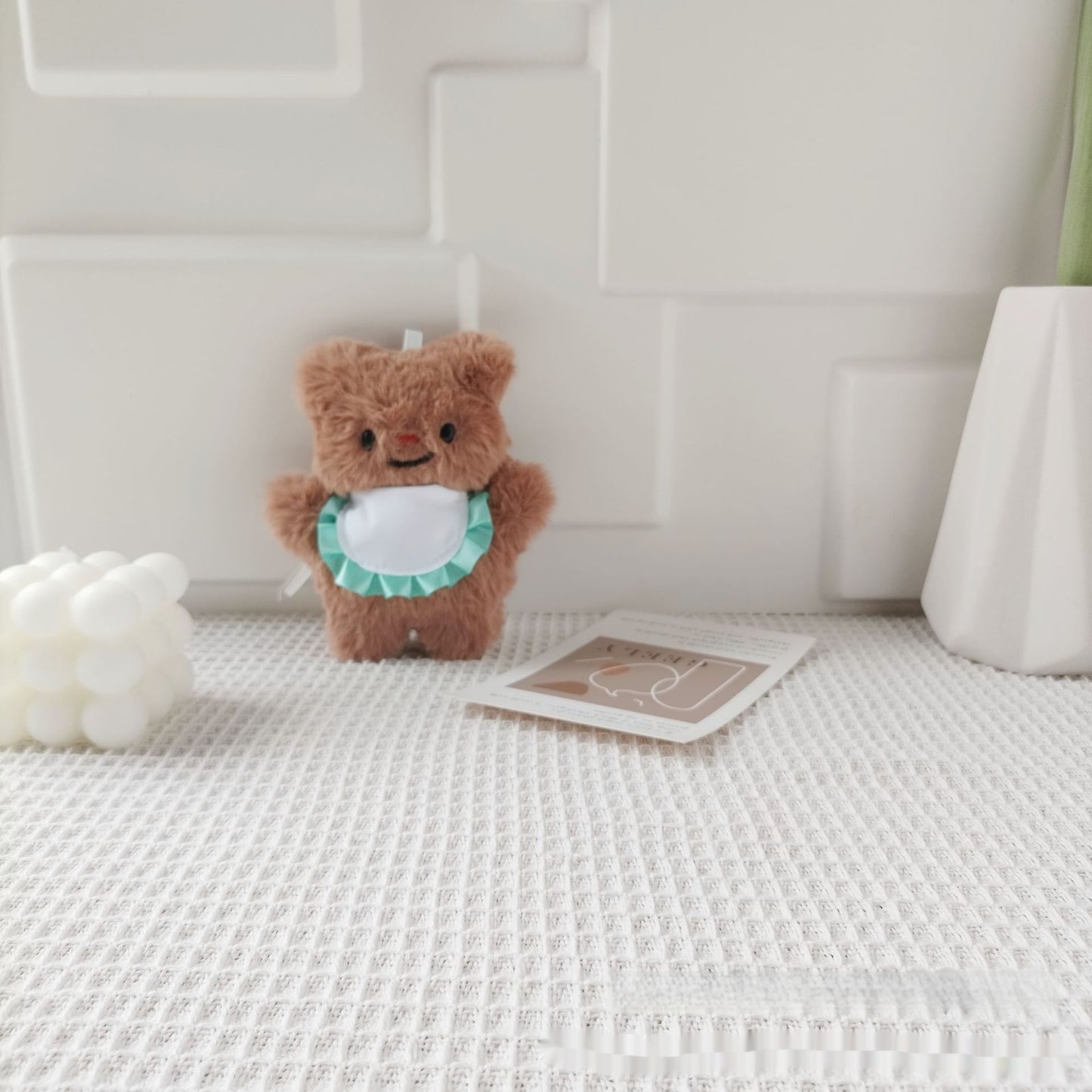 Butter Bear Plush Key Chain