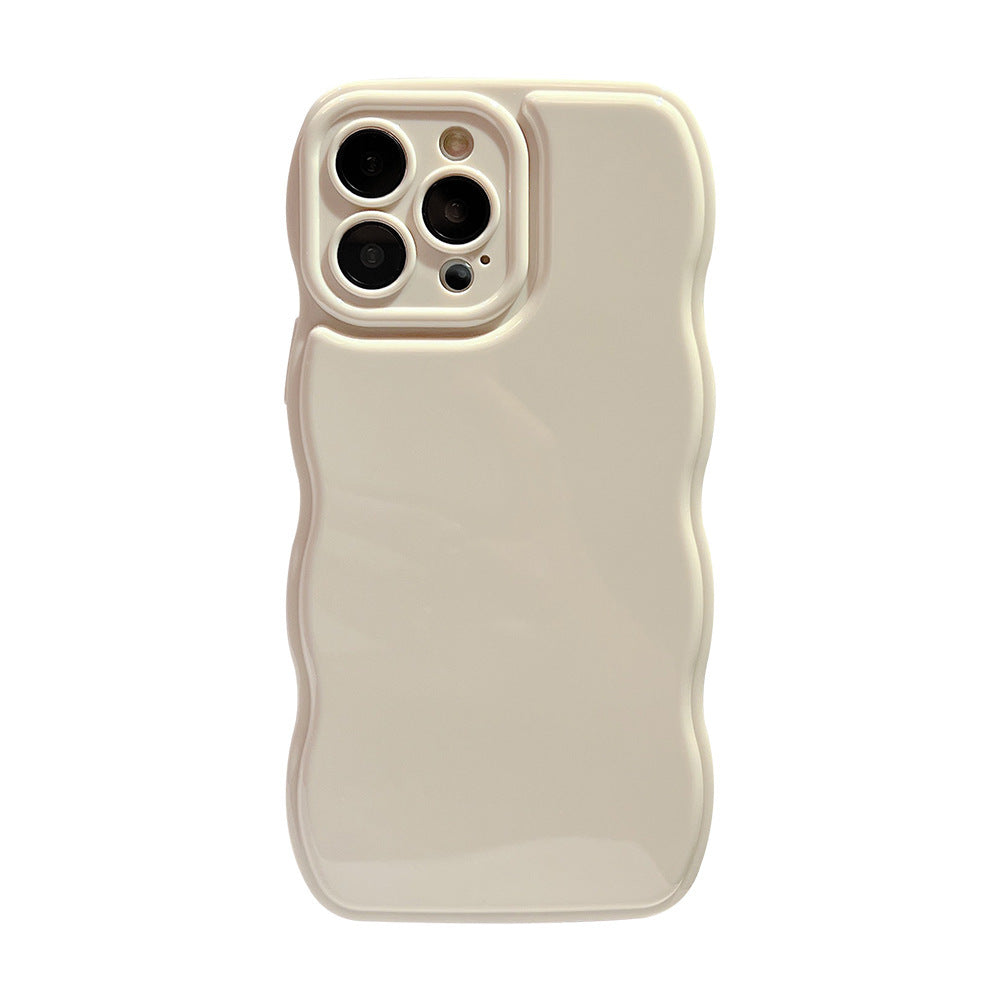 Black/White Simple Wavy Iphone Case