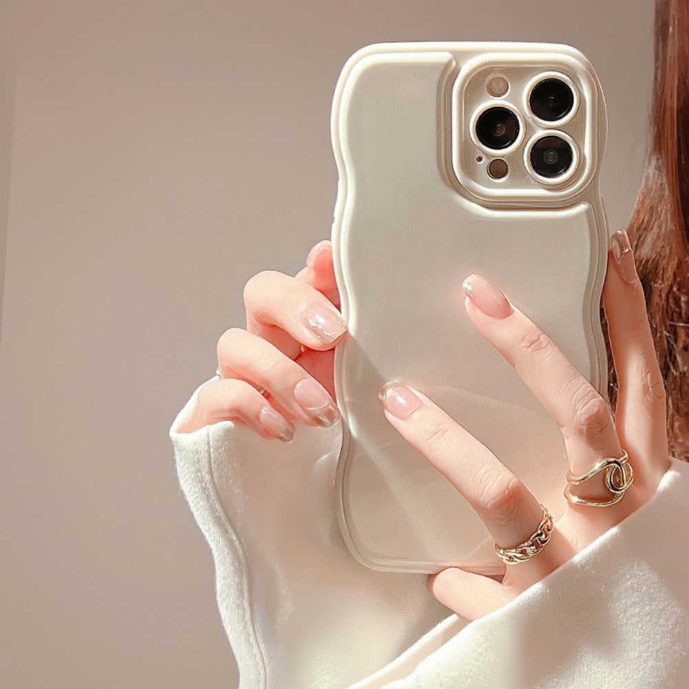 Black/White Simple Wavy Iphone Case