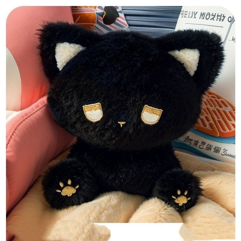 Cute Sleepy Kitten Plush