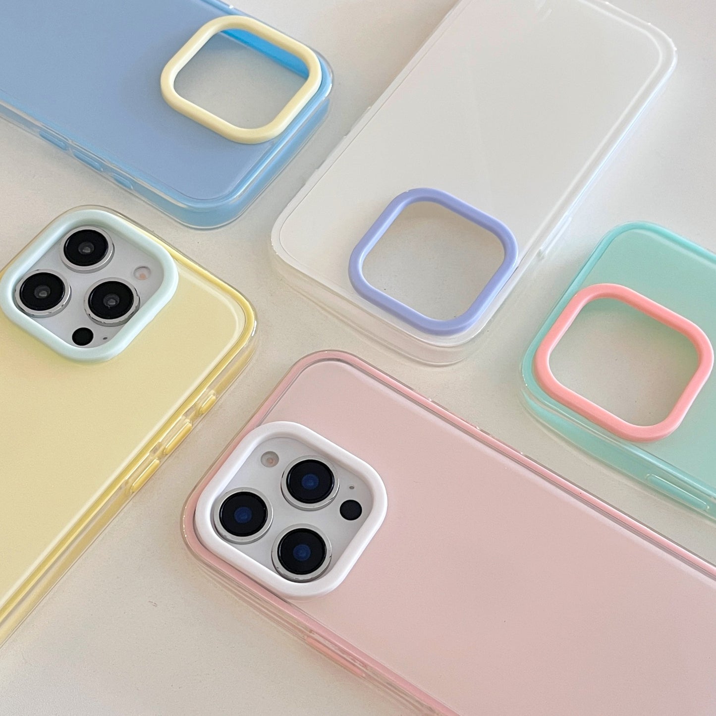 Simple Jelly Pastel Phone Case