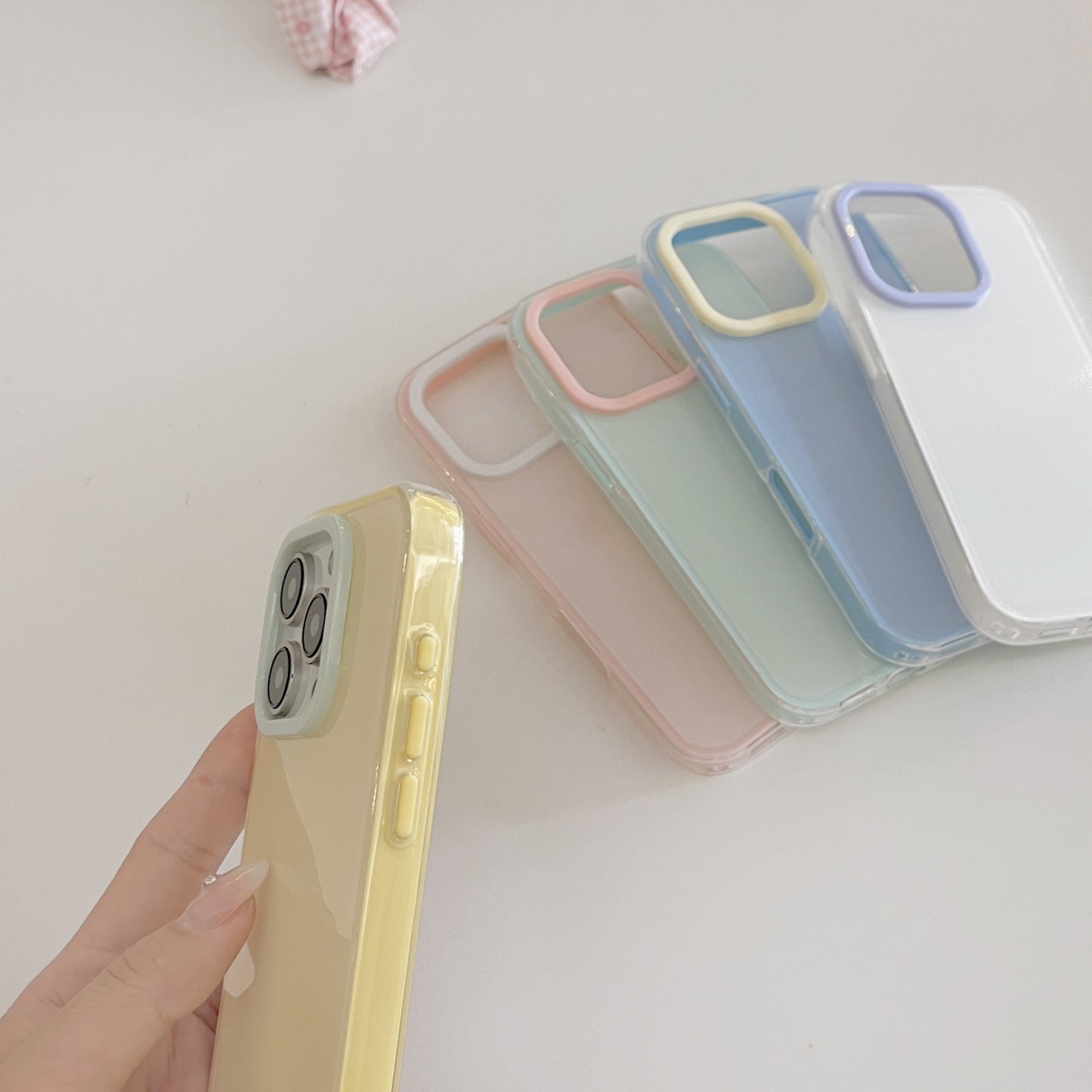 Simple Jelly Pastel Phone Case