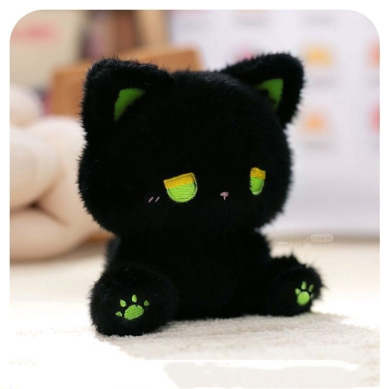 Cute Sleepy Kitten Plush