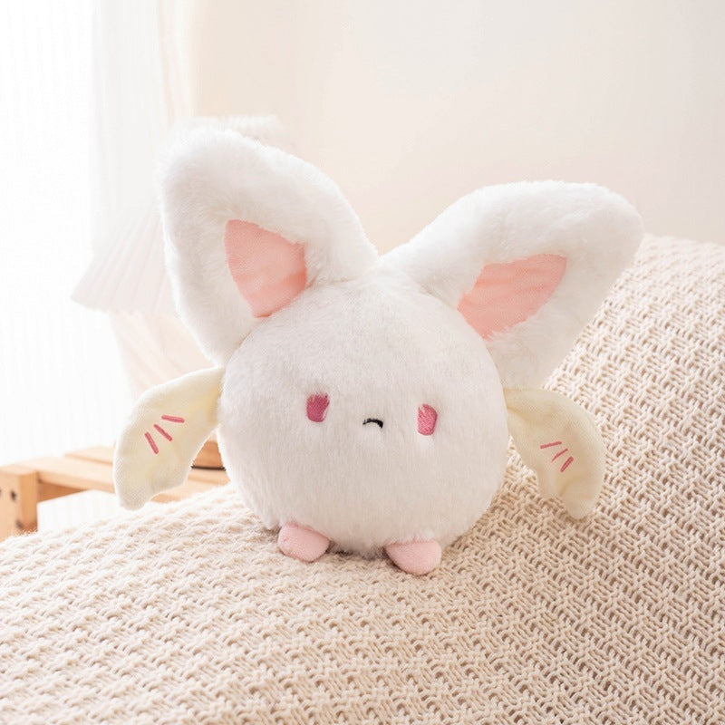 Holloween Plush [Cute Black / White Bat]
