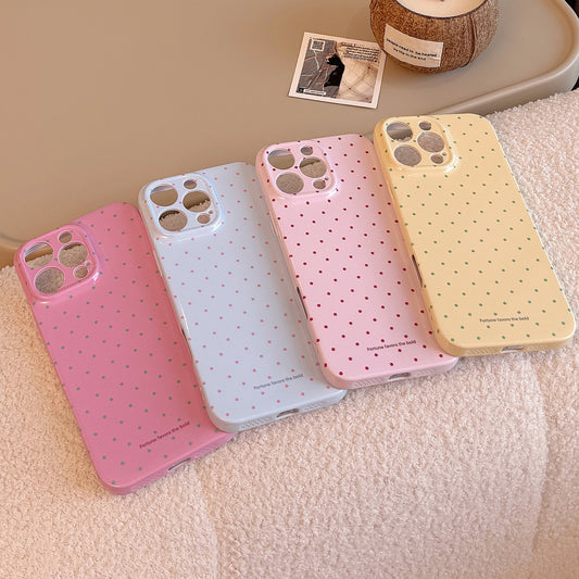 Cute Dotty IPhone Case 12/13/14/15/16 Series