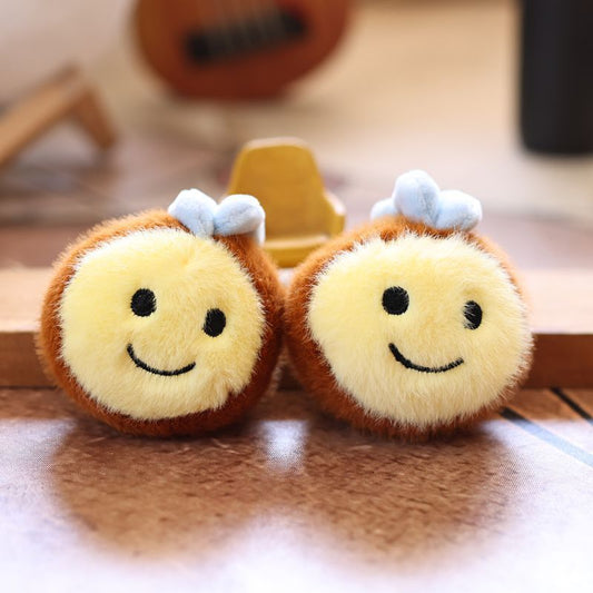 Cute Little Bee Bag Charm Plush Toy