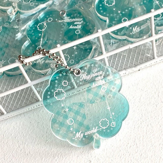 Lucky Four-Leaf Clover Keychain