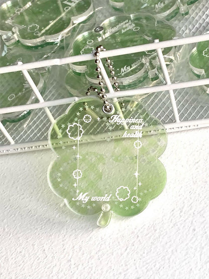 Lucky Four-Leaf Clover Keychain